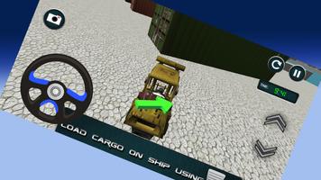 3D Forklift Driver Simulator capture d'écran 1