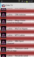 Chile Television Channels capture d'écran 3
