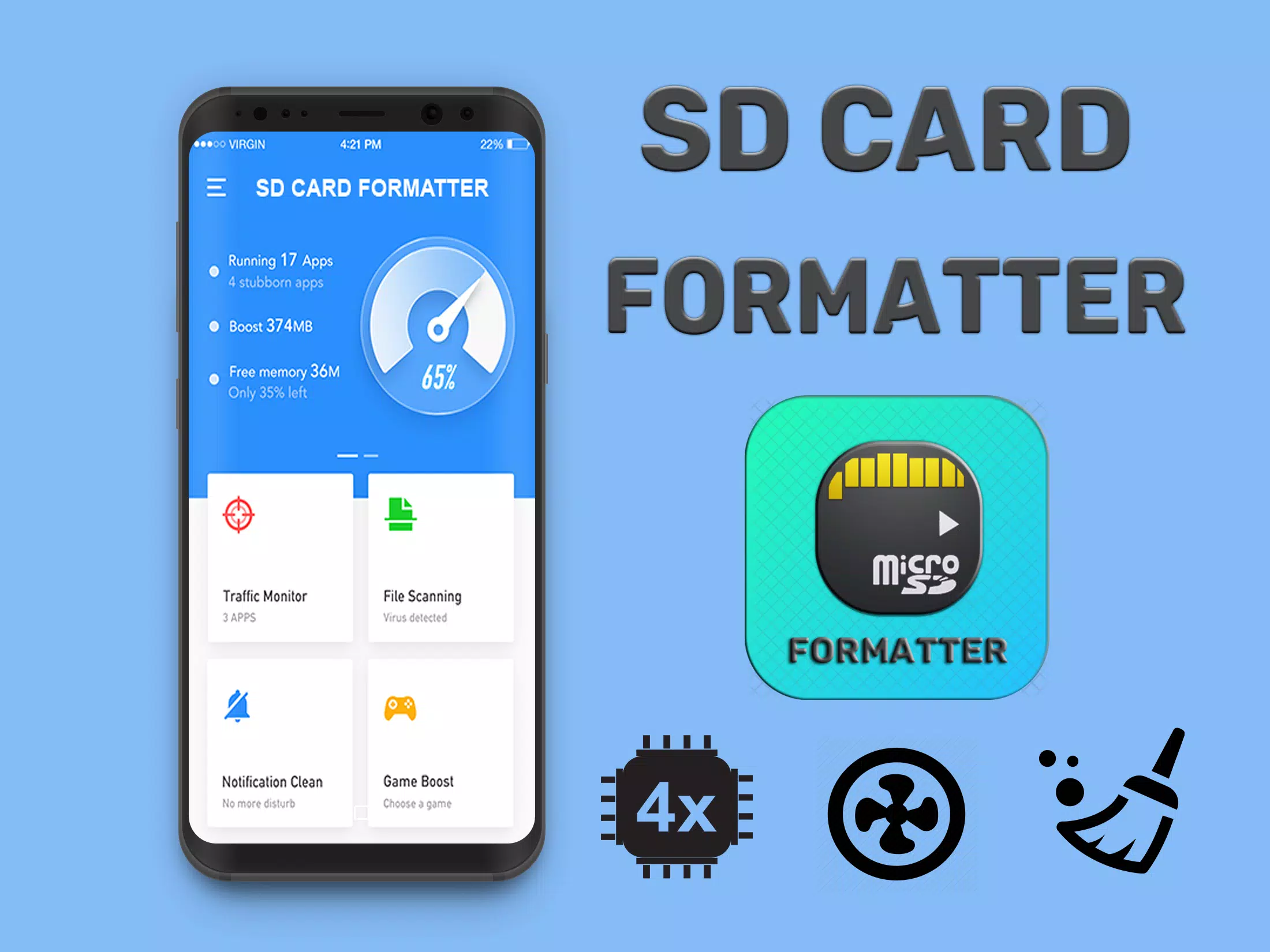 sd card formatter - sd format - format sd card APK for Android Download