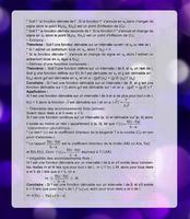 Math summary(Bac) poster