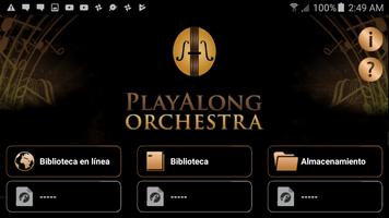PlayAlong Orchestra plakat
