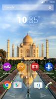 For Xperia Theme Taj Mahal poster