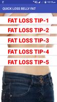 QUICK LOSS BELLY FAT poster
