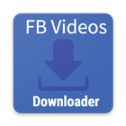 Video downloader for facebook ikona