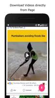 Video downloader for facebook الملصق