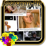 Face swap app icône