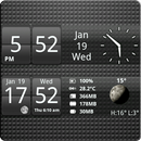 Sense Analog Small Black 4x1 APK