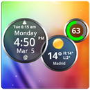 Rings Digital Weather Clock APK