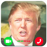 Donald Trump Fake Video Call icône