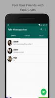Fake chat editor for whatsapp messenger Affiche