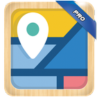 Fake gps location-icoon