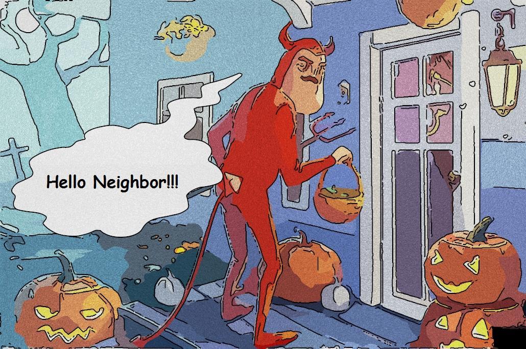 That not my neighbor apk. Scary Neighbor.