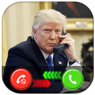 Donald Trump Fake Video Call Prank icône