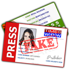 Fake ID for Press Reporter icône