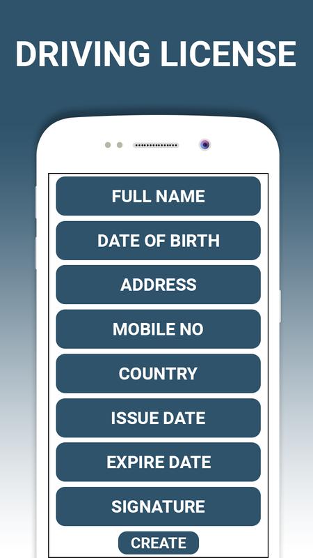 Fake ID card Maker& Generator for Android - APK Download