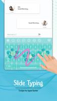 Candy Blue Keyboard screenshot 2