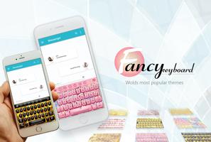 Fancy Keyboard Affiche