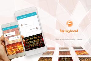 Fire Keyboard poster