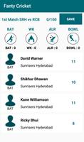 Fantasy Cricket League Cartaz