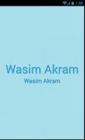 Wasim Akram Affiche