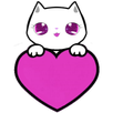 Lily Kitty Heart LiveWallpaper APK