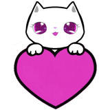 Lily Kitty Heart LiveWallpaper أيقونة