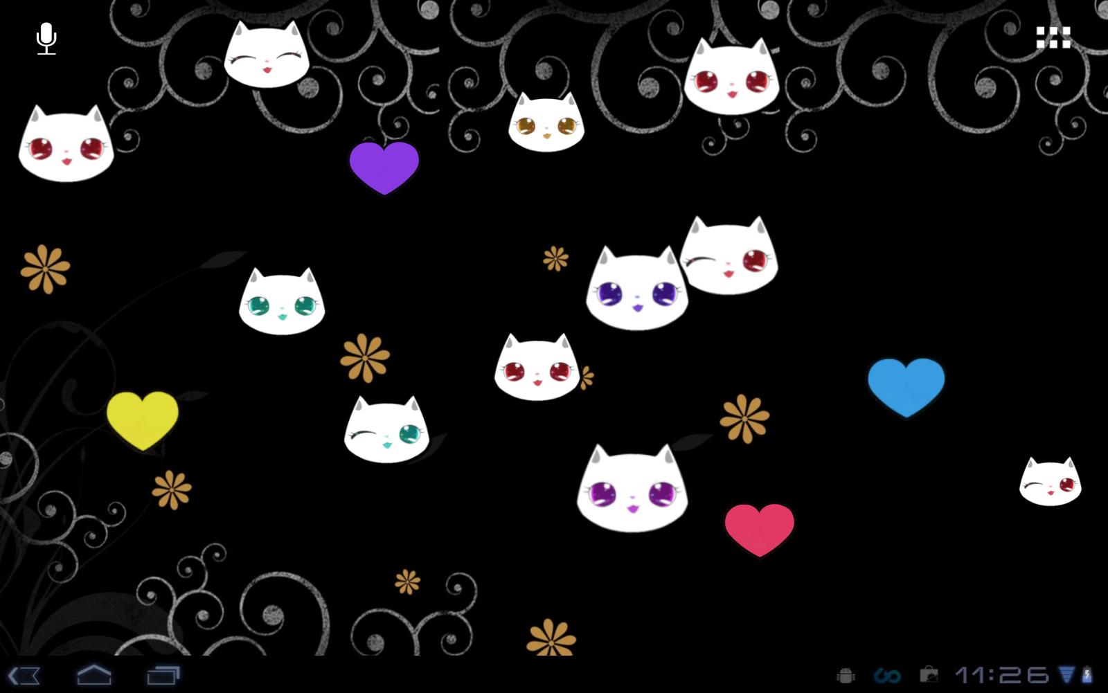 Lily Kitty Cool Live Wallpaper APK للاندرويد تنزيل