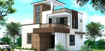 3D Front Elevation Design