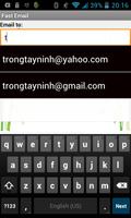 Fast Email no need login noads اسکرین شاٹ 1
