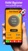Fast Cache Cleaner : Turbo Ram Booster Affiche