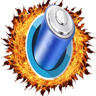 Flame Clean Phone Power icon