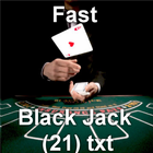 Fast Black jack 21 أيقونة