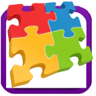 Kids Jigsaw Puzzle Game أيقونة