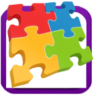 Kids Jigsaw Puzzle Game आइकन