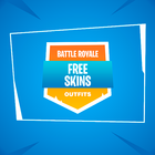 Mes Skins Gratuits Battle Royale: Nouveaux Skin 3D icône