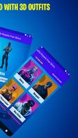 Mes Skins Gratuits Battle Royale: Nouveaux Skin 3D capture d'écran 2