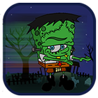 Amazing spongezombie jungle icon