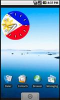 Pinoy Clock Widget free تصوير الشاشة 2