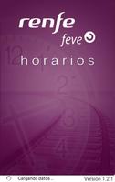 Horarios RENFE FEVE poster