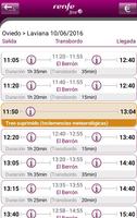 برنامه‌نما Horarios RENFE FEVE عکس از صفحه