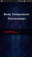 Körper-Temperatur prüfen Prank Plakat