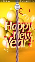 New Year Zipper Lock captura de pantalla 2