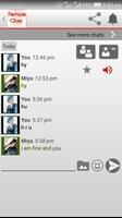 Female Chat syot layar 1