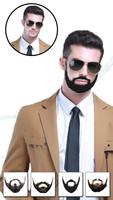 Man Hair & Beard Style Editor الملصق