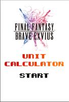 FFBE Unit Calculator screenshot 1