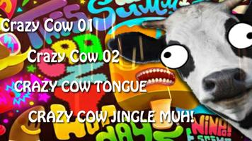 Crazy Cow Sounds Disease FREE Affiche
