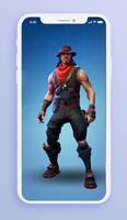 Fortnite Skins HD الملصق