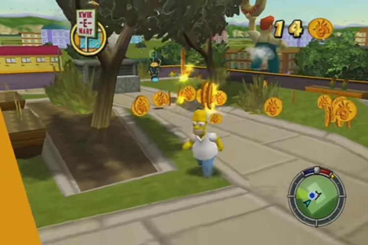 The simpsons hit and run pc