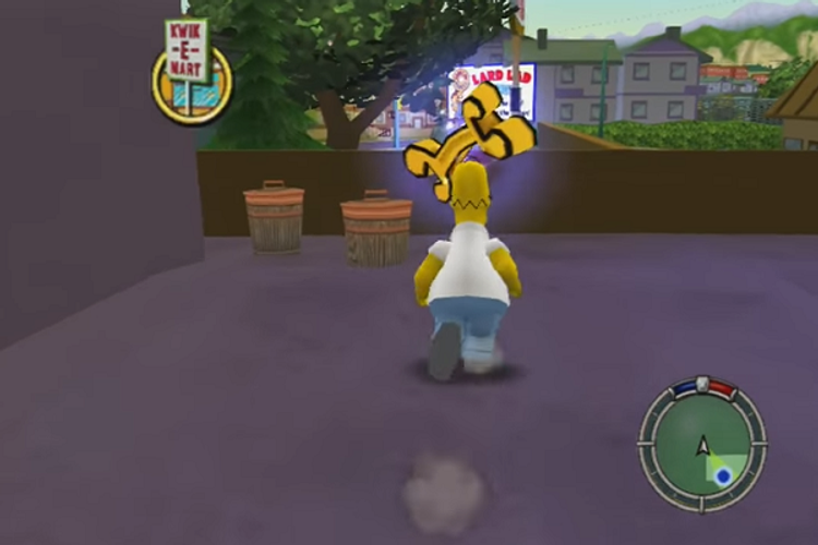 Simpsons hit and run online