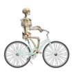 Skeleton Ragdoll Hill Biker